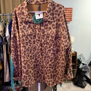 Leopard Print Women's Jacket